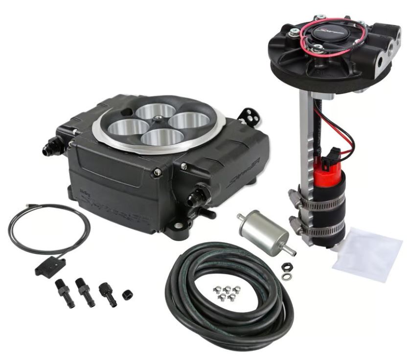 Holley Sniper 2 550-511D EFI Fuel Injection Returnless Master Kit - Black Finish