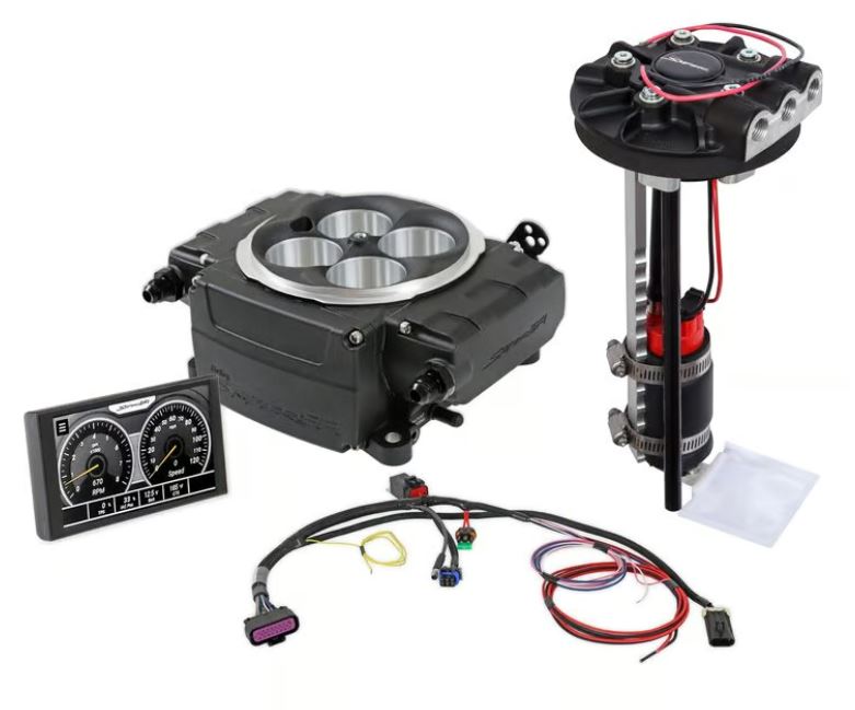Holley Sniper 2 550-511D EFI Fuel Injection Returnless Master Kit - Black Finish