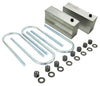 1949-54 Chevy Belair, Fleetline Lowering Block Kit, Aftermarket rear end