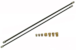 Front Disc Brake Conversion Line Set, Universal