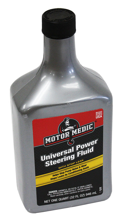 Universal Power Steering Fluid, with Stop Leak