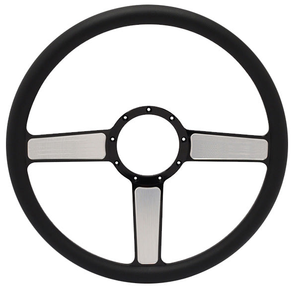 Linear Billet 15" 3-Spoke Steering Wheel 