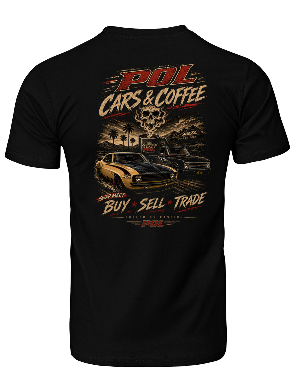 Performance Online Cars and Coffee Swapmeet T-Shirt