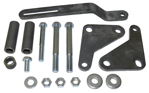Power Steering Pump Bracket Kit, Big Block Chevy Engine, Plain Steel - Performance Online
