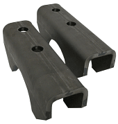 1949-54 Chevy Belair Rear Leaf Spring Axle Seats - 1.75" Wide - Performance Online