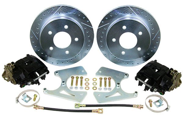 Disc Brake Conversion Kit, GM 10-12 Bolt Rearend, 11" Rotors - Performance Online