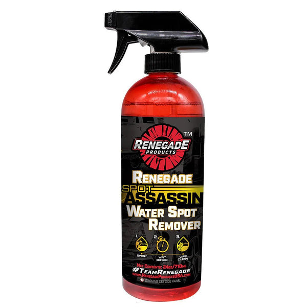 Renegade Rebel Spot Assassin Water Spot Remover, 24oz