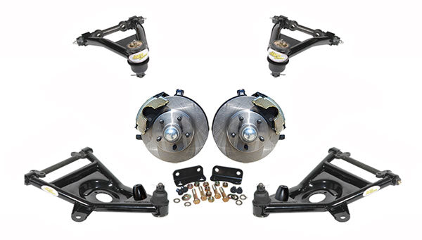 1949-53 Ford Custom Stage 2 Tubular Control Arm Suspension Kit