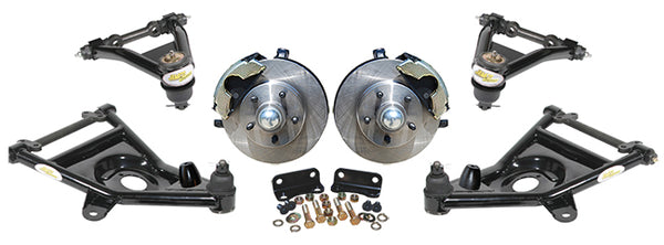 1952-53 Mercury Stage 2 Tubular Control Arm Suspension Kit