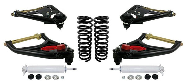 1958-64 Chevy Impala Tubular Control Arm Suspension Kit, Economy Stage 3