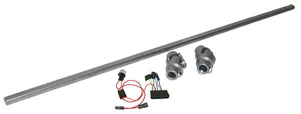 1958-64 Chevy Impala Steering Column Install Kit, 600 Series Power Steering Gear Box