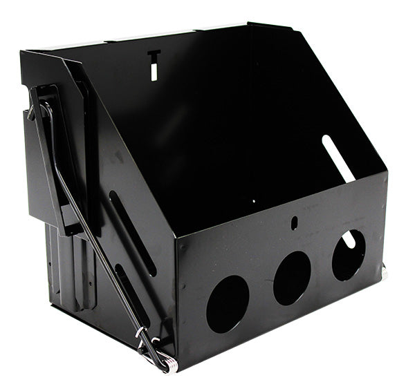 Drop Down Battery Box, Black, Group 24 Batteries