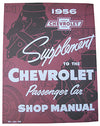 1956 Chevy Passenger Car Shop Manual Supplement