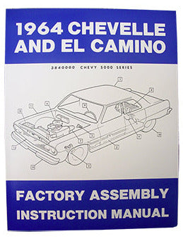 1964 CHEVY CHEVELLE FACTORY ASSEMBLY MANUAL