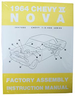 1964 CHEVY NOVA, CHEVY II FACTORY ASSEMBLY MANUAL - Performance Online