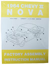 1964 CHEVY NOVA, CHEVY II FACTORY ASSEMBLY MANUAL