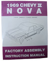 1969 CHEVY NOVA, CHEVY II FACTORY ASSEMBLY MANUAL