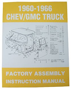 1960-66 Chevy, GMC Truck Factory Assembly Manual - Performance Online