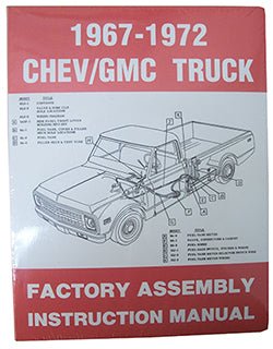 1967-72 Chevy, GMC Truck Factory Assembly Manual - Performance Online