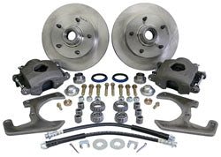 1937-48 Ford Car Front Disc Brake Conversion Kit, 5-Lug - Performance Online