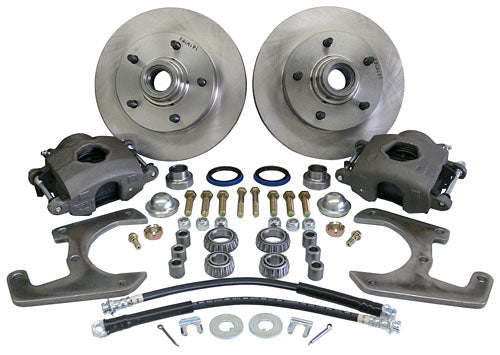 1937-48 Ford Car Front Disc Brake Conversion Kit, 5-Lug