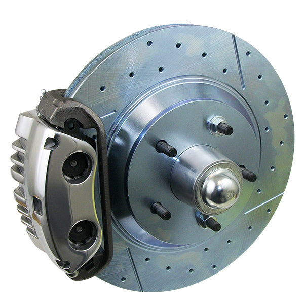 1967-69 Chevy Camaro Disc Brake Conversion Kit, 13" Rotors, 2" Drop Spindles