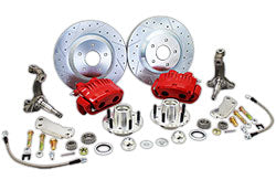 1962-67 GM X Body Disc Brake Conversion Kit, 13" Rotors, Fits Chevy Nova