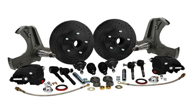 1963-70 Chevy C10, GMC C15 Truck "BLACKOUT" Disc Brake Conversion, Deluxe 5 Lug