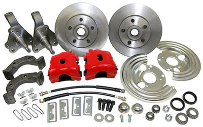 1962-74 Mopar, Dodge, Plymouth Disc Brake Conversion, Stock Height Spindles