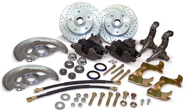1964-72 Pontiac GTO, LeMans Disc Brake Conversion Kit, OEM Spindles