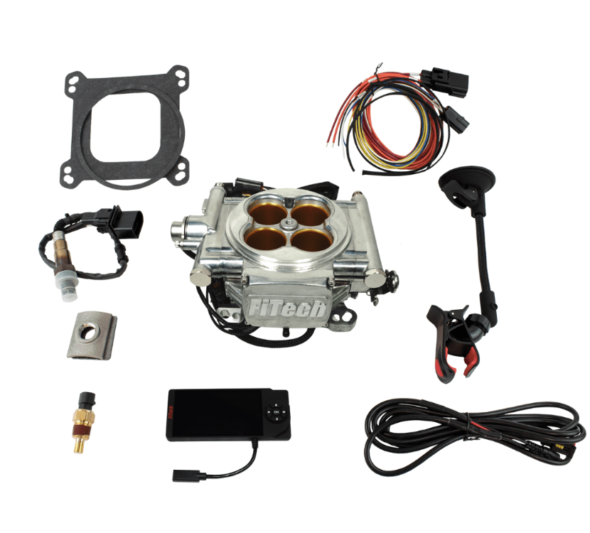Go EFI 8 1200 HP Bright Aluminum Finish System