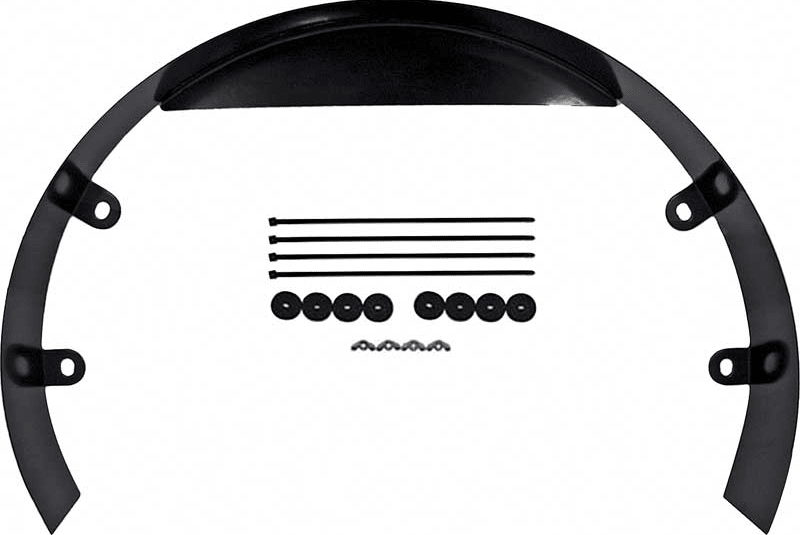 Radiator Fan Shroud, Black - Performance Online