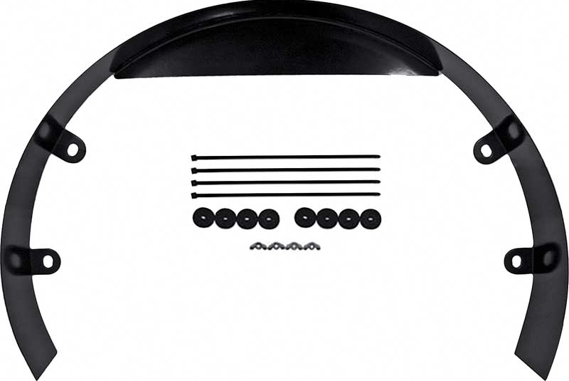 Radiator Fan Shroud, Black