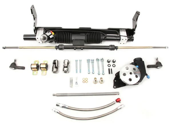 1958-64 Chevy Impala Power Steering Rack and Pinion Conversion Kit, Small Block