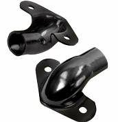 Tailgate Hinge Set, 1941-53 Chevy and GMC Stepside, Black or Chrome