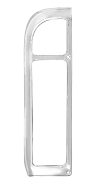 1969-72 Chevy & GMC Tail Light Bezel, Aluminum, Fleetside, Each