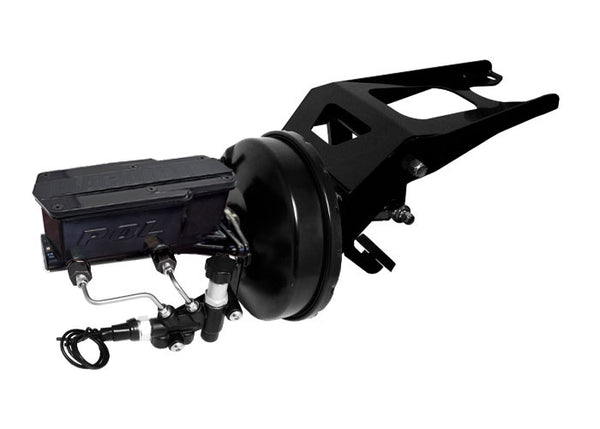 1947-53 Chevy, GMC Truck BlackOut Series Power Brake Conversion with POL master