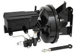 1973-87 Chevy C10 Truck Black Out Series Power Brake Booster with POL or Wilwood Master Cylinder