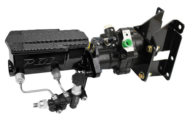 1973-87 Chevy, GMC Truck Hydropower Brake Boost Kit with POL or Wilwood Master Cylinder