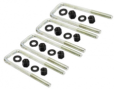 1955-59 Chevy, GMC Truck Leaf Spring Ubolt Set, Rear