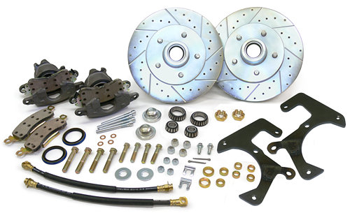 1957-64 Ford F-100 Truck, Front Disc Brake Conversion Wheel Kit