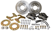 1954-55 Chevy, GMC Truck Power Disc Brake Conversion Kit, 6 x 5.5