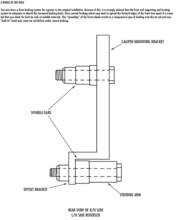 1953-62 Chevy Corvette Disc Brake Conversion
