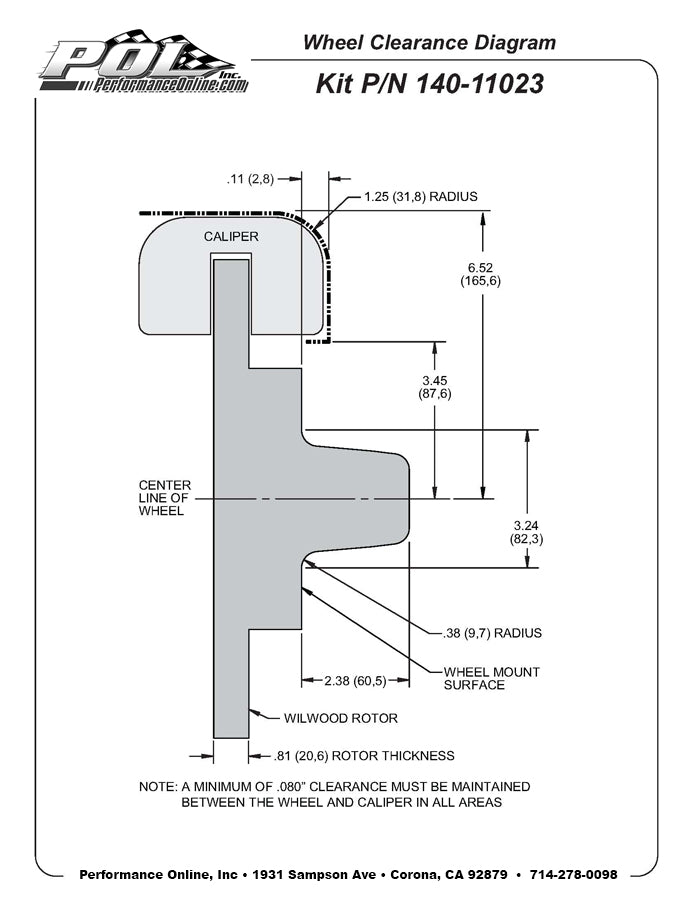 Wheel Fitment Chart