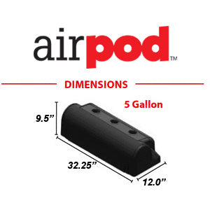 RideTech 30314101 - Airpod Cover, 5 Gallon