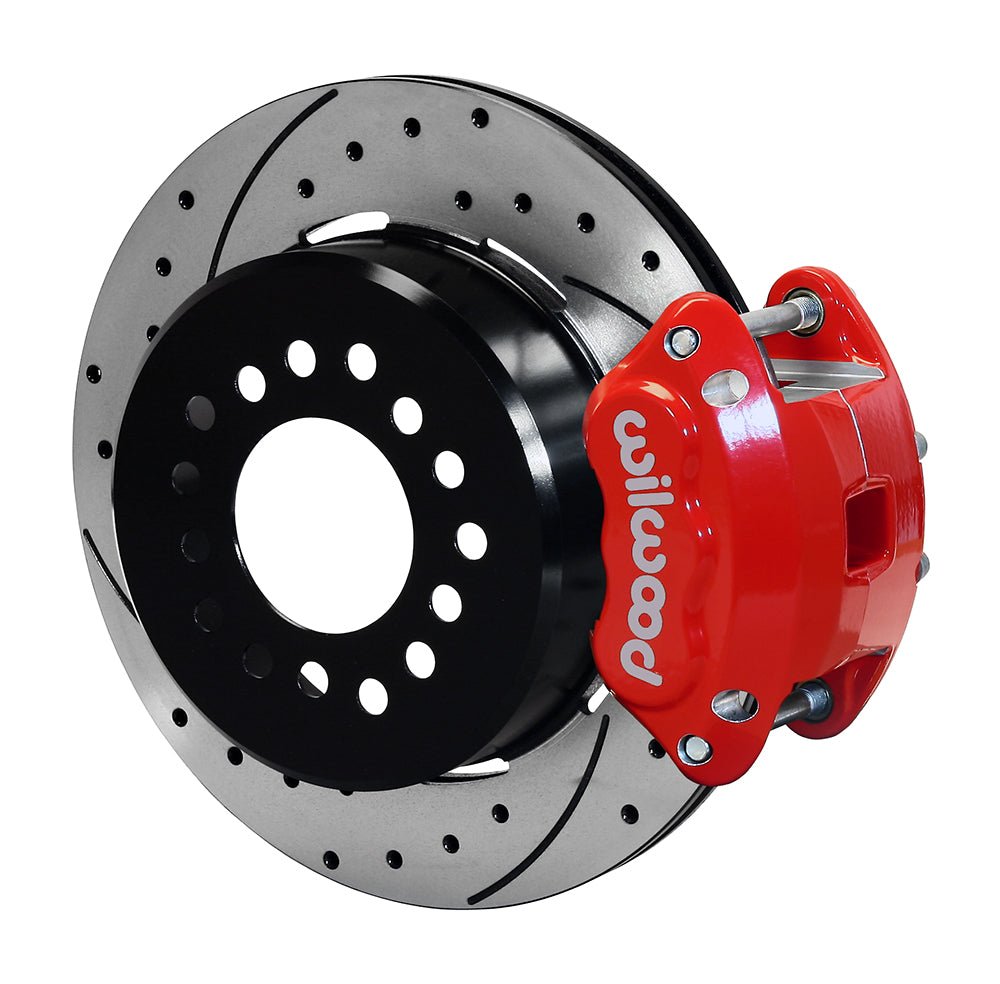 Wilwood GM 10-12 Bolt - Rear Disc Brake Conversion with Parking Brake, Front Mounted Calipers - Performance Online