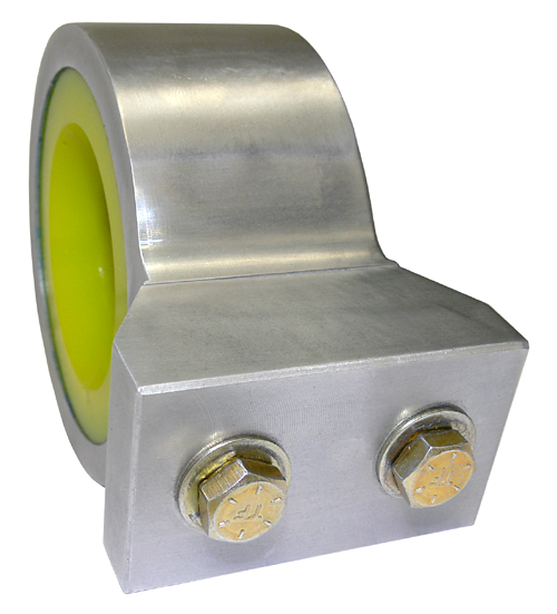 1958-64 Chevy Impala Driveshaft Carrier Bearing with Poly Urethane Insulator, Billet Aluminum