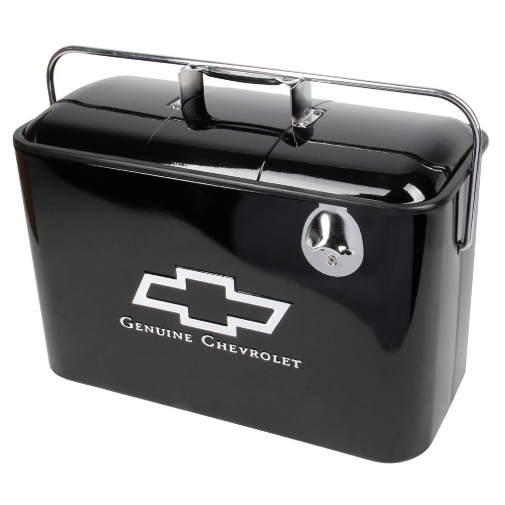 Vintage Chevrolet Beverage Cooler, Black
