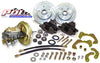 1955-57 Chevy Belair, Impala Front Power Disc Brake Conversion Kit, D52 GM Caliper, 8