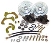 1955-64 Chevy Belair, Impala, Biscayne, Fullsize Car Disc Brake Conversion Kit, D52 GM Caliper